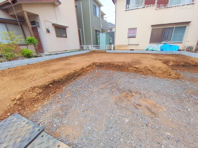 埼玉県坂戸市千代田２丁目の新築戸建て更地・土地写真 2025年5月25日撮影