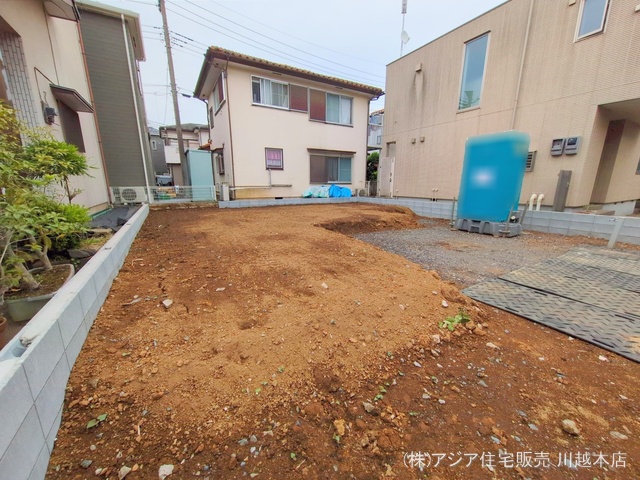 埼玉県坂戸市千代田２丁目の新築戸建て更地・土地写真 2025年5月25日撮影