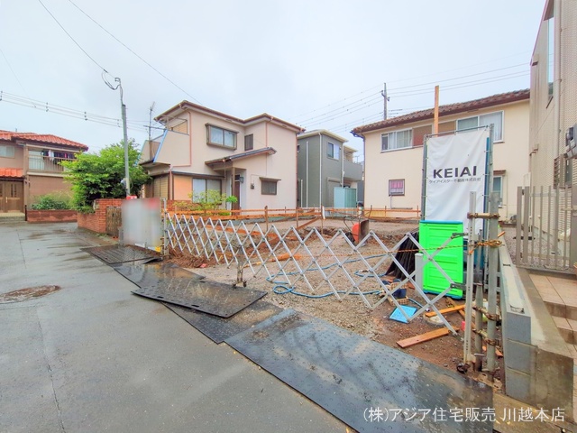 埼玉県坂戸市千代田２丁目の新築戸建て基礎写真 2025年6月10日撮影
