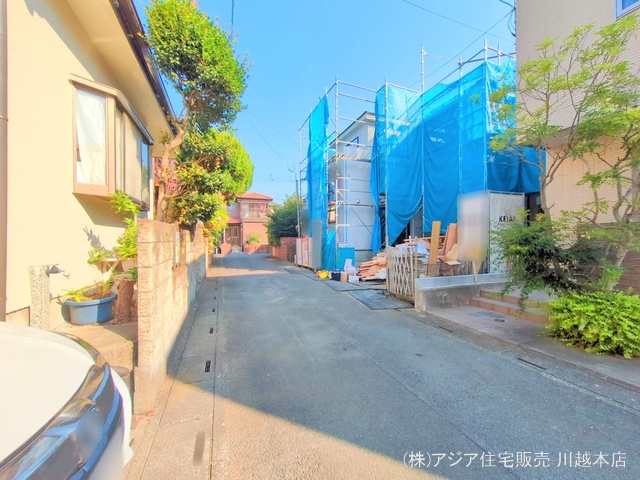 埼玉県坂戸市千代田２丁目の新築戸建てシート写真 2025年7月23日撮影