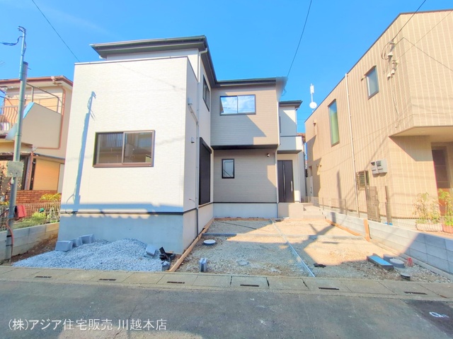 埼玉県坂戸市千代田２丁目の新築戸建て外構写真 2025年8月18日撮影
