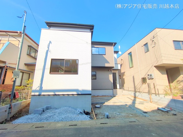 埼玉県坂戸市千代田２丁目の新築戸建て外構写真 2025年8月18日撮影