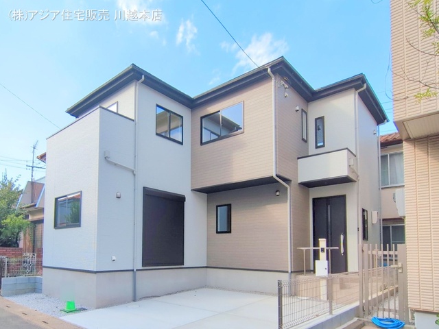埼玉県坂戸市千代田２丁目の新築戸建て完成写真 2025年9月5日撮影