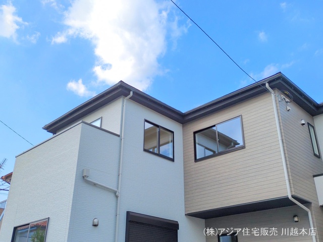 埼玉県坂戸市千代田２丁目の新築戸建て完成写真 2025年9月5日撮影