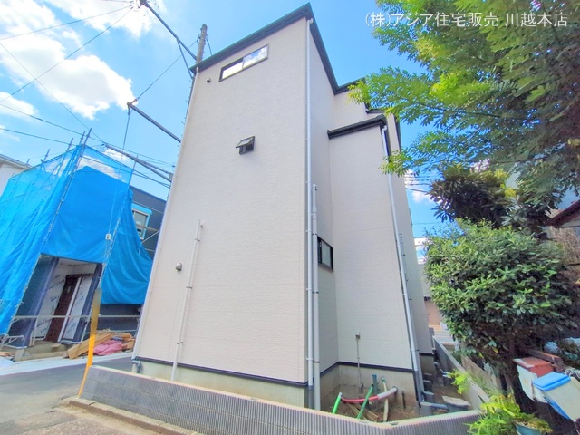 埼玉県川越市熊野町の新築戸建て外構写真 2025年7月29日撮影