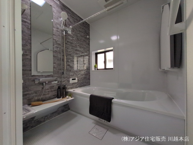 埼玉県狭山市広瀬台１丁目の新築戸建てお風呂写真 2025年8月31日撮影