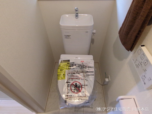 埼玉県狭山市広瀬台１丁目の新築戸建てトイレ写真 2025年8月31日撮影