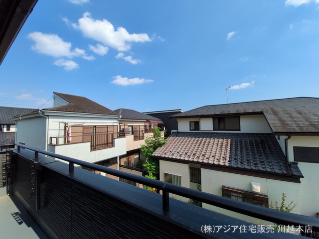 埼玉県狭山市広瀬台１丁目の新築戸建てバルコニー写真 2025年8月31日撮影