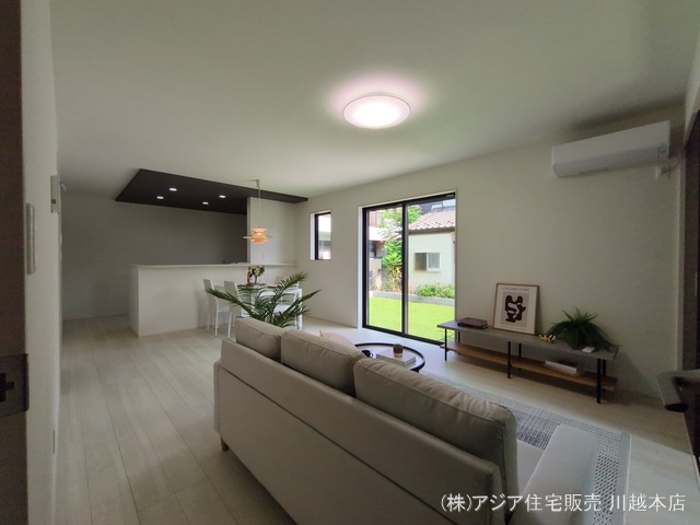 埼玉県狭山市広瀬台１丁目の新築戸建てリビング写真 2025年8月31日撮影