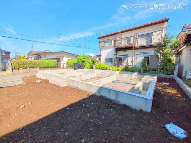 埼玉県狭山市広瀬台１丁目の新築戸建て基礎写真 2025年5月27日撮影