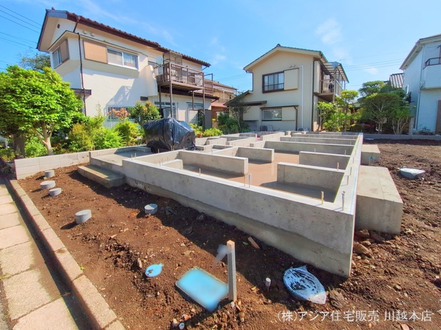 埼玉県狭山市広瀬台１丁目の新築戸建て基礎写真 2025年5月27日撮影