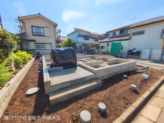埼玉県狭山市広瀬台１丁目の新築戸建て基礎写真 2025年5月27日撮影
