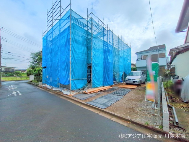 埼玉県狭山市広瀬台１丁目の新築戸建てシート写真 2025年6月24日撮影