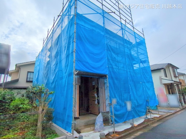 埼玉県狭山市広瀬台１丁目の新築戸建てシート写真 2025年6月24日撮影