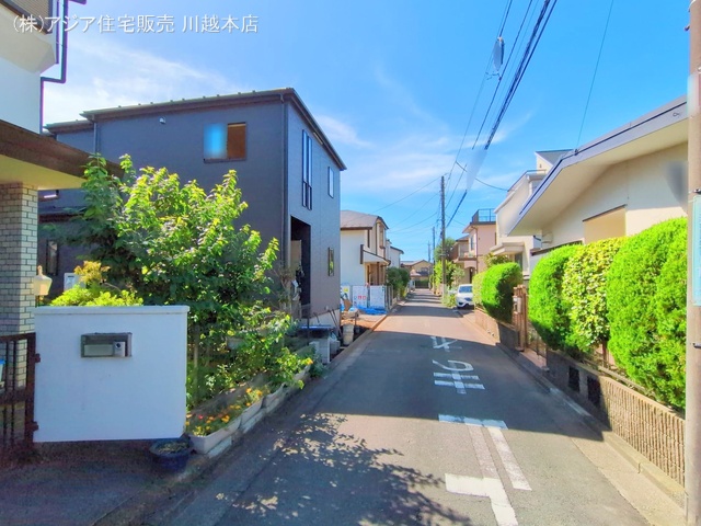 埼玉県狭山市広瀬台１丁目の新築戸建て外構写真 2025年7月17日撮影