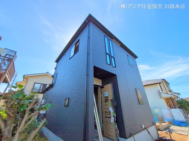 埼玉県狭山市広瀬台１丁目の新築戸建て外構写真 2025年7月17日撮影