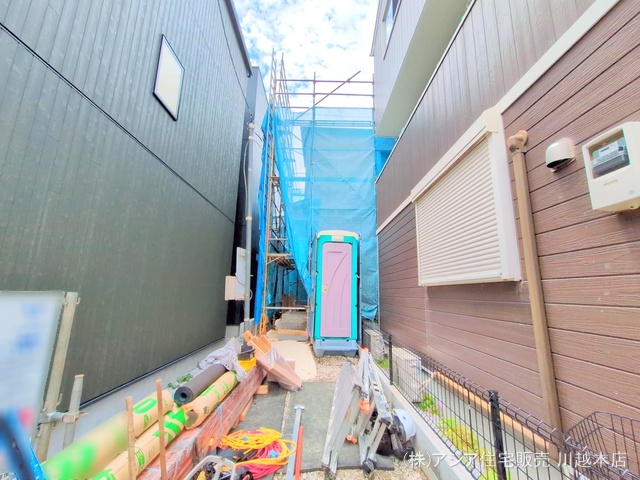 埼玉県ふじみ野市南台２丁目の新築戸建て上棟写真 2025年6月3日撮影