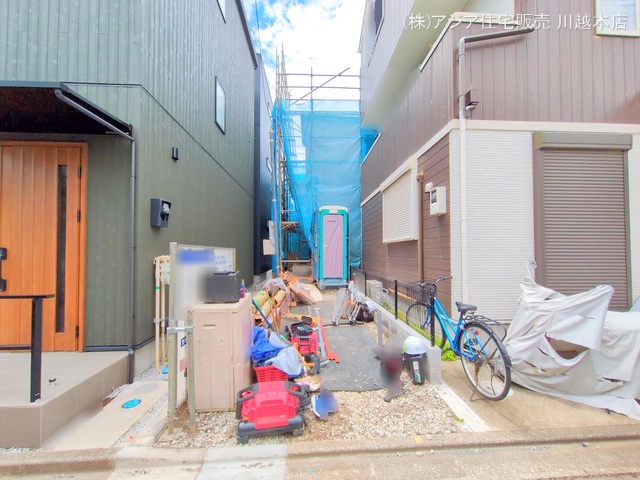 埼玉県ふじみ野市南台２丁目の新築戸建て上棟写真 2025年6月3日撮影