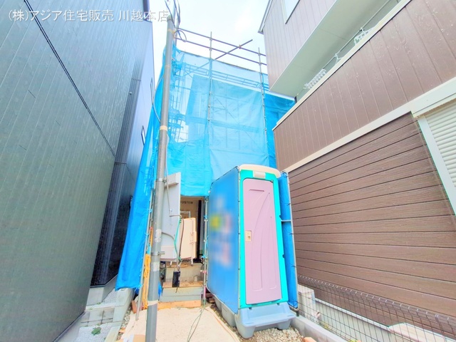 埼玉県ふじみ野市南台２丁目の新築戸建てシート写真 2025年6月25日撮影