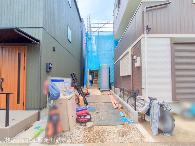 埼玉県ふじみ野市南台２丁目の新築戸建てシート写真 2025年6月25日撮影