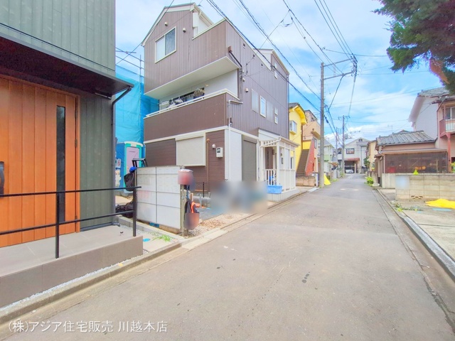 埼玉県ふじみ野市南台２丁目の新築戸建てシート写真 2025年6月25日撮影
