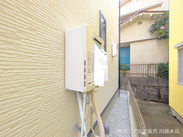 埼玉県ふじみ野市南台２丁目の新築戸建て外構写真 2025年7月15日撮影