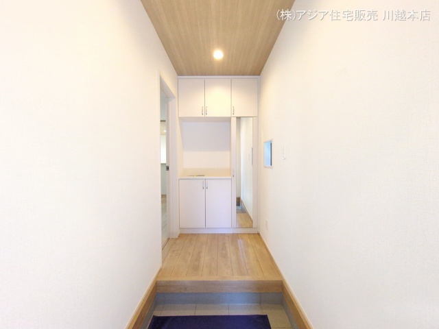 埼玉県ふじみ野市南台２丁目の新築戸建て玄関写真 2025年8月31日撮影