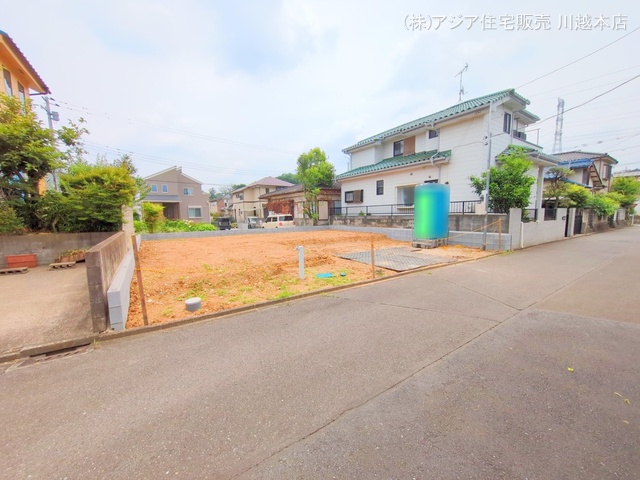 埼玉県坂戸市西坂戸4丁目の新築戸建て更地・土地写真 2025年6月8日撮影