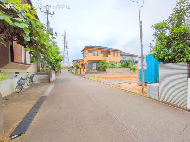 埼玉県坂戸市西坂戸4丁目の新築戸建て更地・土地写真 2025年6月8日撮影