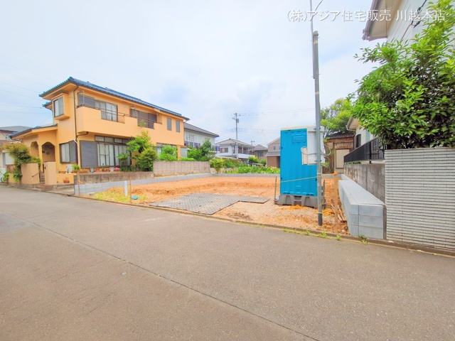 埼玉県坂戸市西坂戸4丁目の新築戸建て更地・土地写真 2025年6月8日撮影