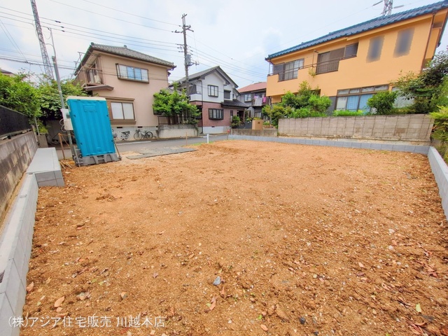 埼玉県坂戸市西坂戸4丁目の新築戸建て更地・土地写真 2025年6月8日撮影