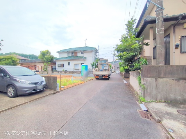 埼玉県坂戸市西坂戸4丁目の新築戸建て更地・土地写真 2025年7月1日撮影