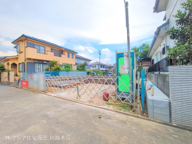 埼玉県坂戸市西坂戸4丁目の新築戸建て基礎写真 2025年7月24日撮影
