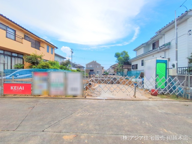埼玉県坂戸市西坂戸4丁目の新築戸建て基礎写真 2025年7月24日撮影