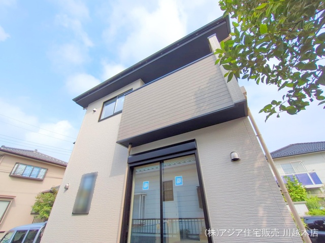 埼玉県坂戸市西坂戸4丁目の新築戸建て外構写真 2025年9月9日撮影
