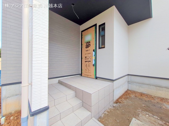埼玉県坂戸市西坂戸4丁目の新築戸建て外構写真 2025年9月9日撮影