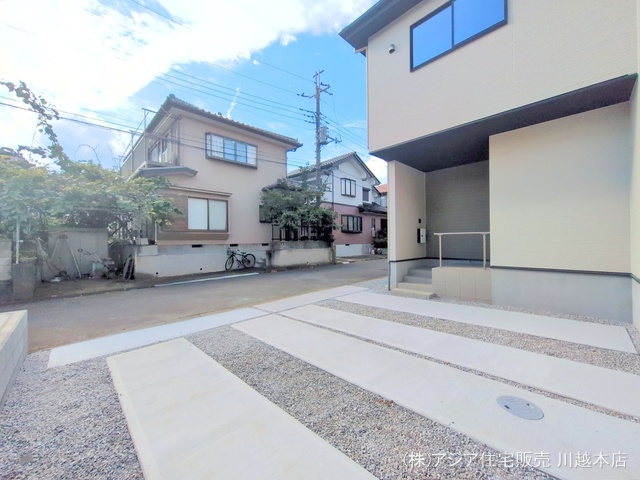 埼玉県坂戸市西坂戸4丁目の新築戸建て完成写真 2025年9月28日撮影