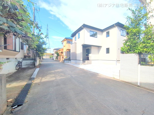 埼玉県坂戸市西坂戸4丁目の新築戸建て完成写真 2025年9月28日撮影