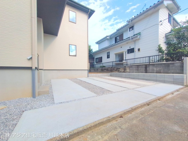 埼玉県坂戸市西坂戸4丁目の新築戸建て完成写真 2025年9月28日撮影