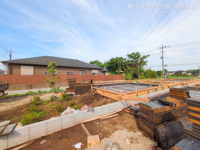 埼玉県狭山市柏原の新築戸建て基礎写真 2025年6月5日撮影