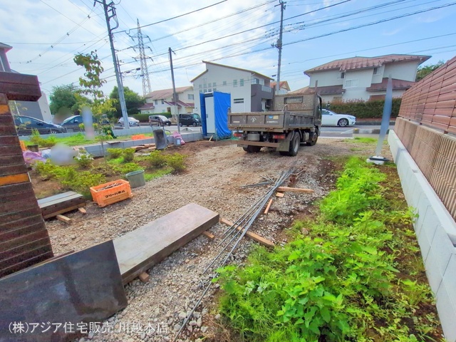 埼玉県狭山市柏原の新築戸建て基礎写真 2025年6月5日撮影