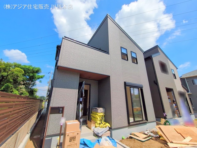 埼玉県狭山市柏原の新築戸建て外構写真 2025年7月30日撮影