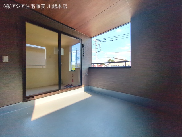 埼玉県狭山市柏原の新築戸建てバルコニー写真 2025年9月25日撮影