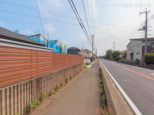 埼玉県狭山市柏原の新築戸建てシート写真 2025年7月6日撮影