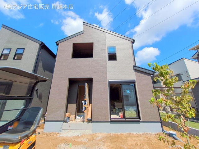 埼玉県狭山市柏原の新築戸建て外構写真 2025年7月30日撮影