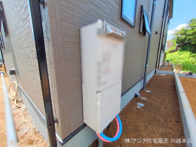 埼玉県狭山市柏原の新築戸建て外構写真 2025年7月30日撮影