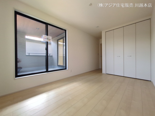 埼玉県狭山市柏原の新築戸建て居室メイン写真 2025年9月25日撮影
