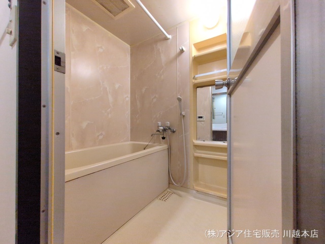 埼玉県坂戸市関間３丁目のマンション『コスモ若葉』お風呂写真 2025年8月25日撮影