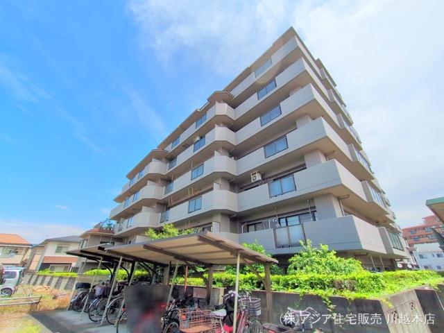 埼玉県坂戸市関間３丁目のマンション『コスモ若葉』外観写真 2025年6月22日撮影