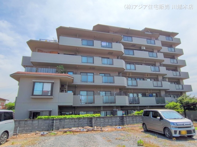 埼玉県坂戸市関間３丁目のマンション『コスモ若葉』外観写真 2025年6月22日撮影